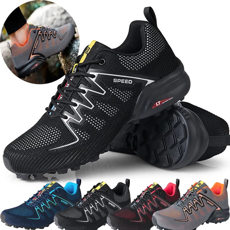 Nuove scarpe da trekking da donna, scarpe da trekking traspiranti e antiscivolo, scarpe leggere per sport all'aria aperta e tempo libero, scarpe da ciclismo