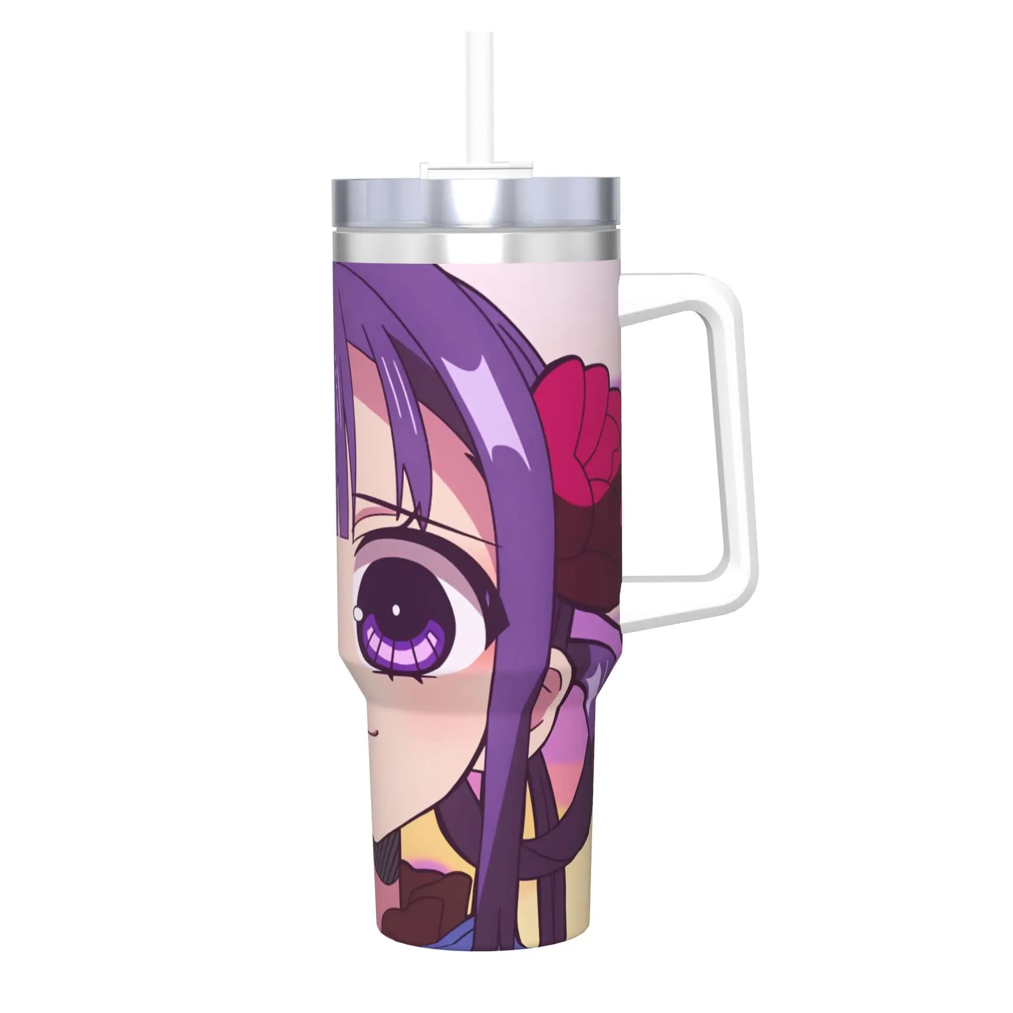 Tazza Termica in Acciaio Inossidabile TBHK Yugi Nene Kou Akane, Mantiene Caldo e Freddo, per Spiaggia e Auto