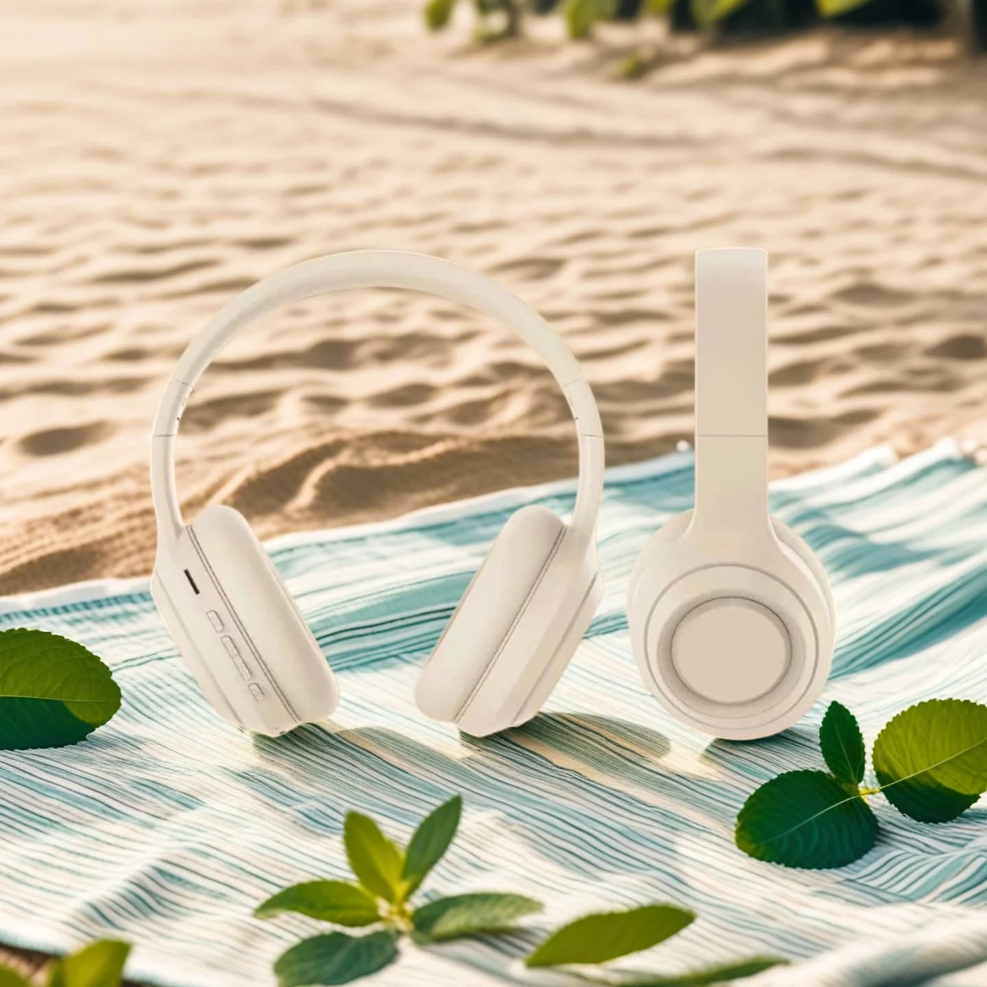 Cuffie stereo HIFI over-ear, auricolari wireless Bluetooth per sport e gaming con microfono HD, supporto TF/AUX e riduzione del rumore