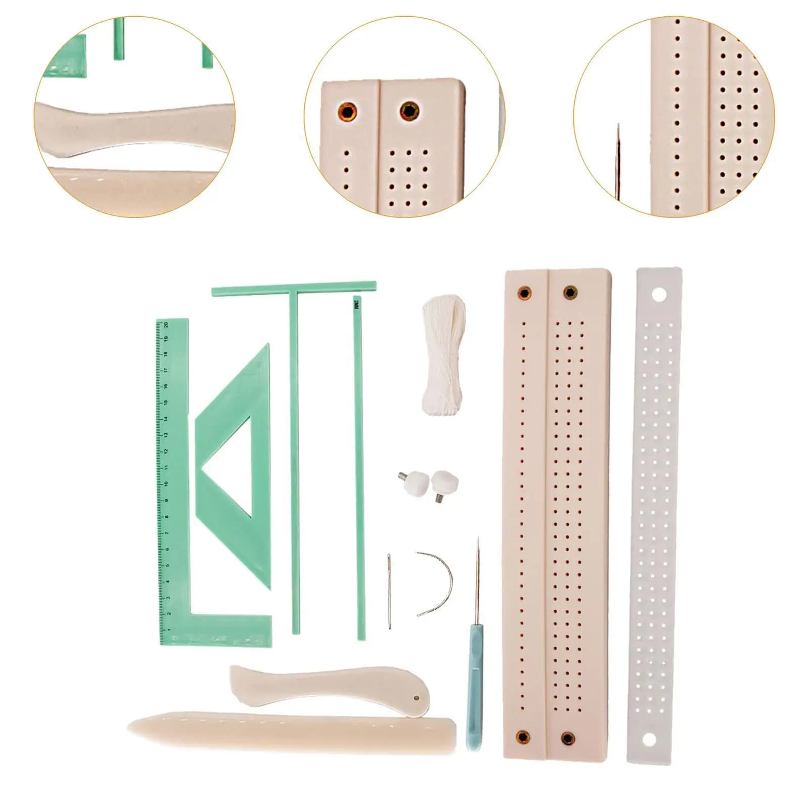 Book Binding Kit Waxed Thread DIY Bookbinding Crafts Book Binding Cradle
