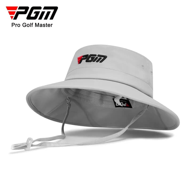 Cappello da golf PGM da uomo/donna, cappello regolabile antivento con corda, fascia assorbente per la vita, cappelli da pescatore MZ059