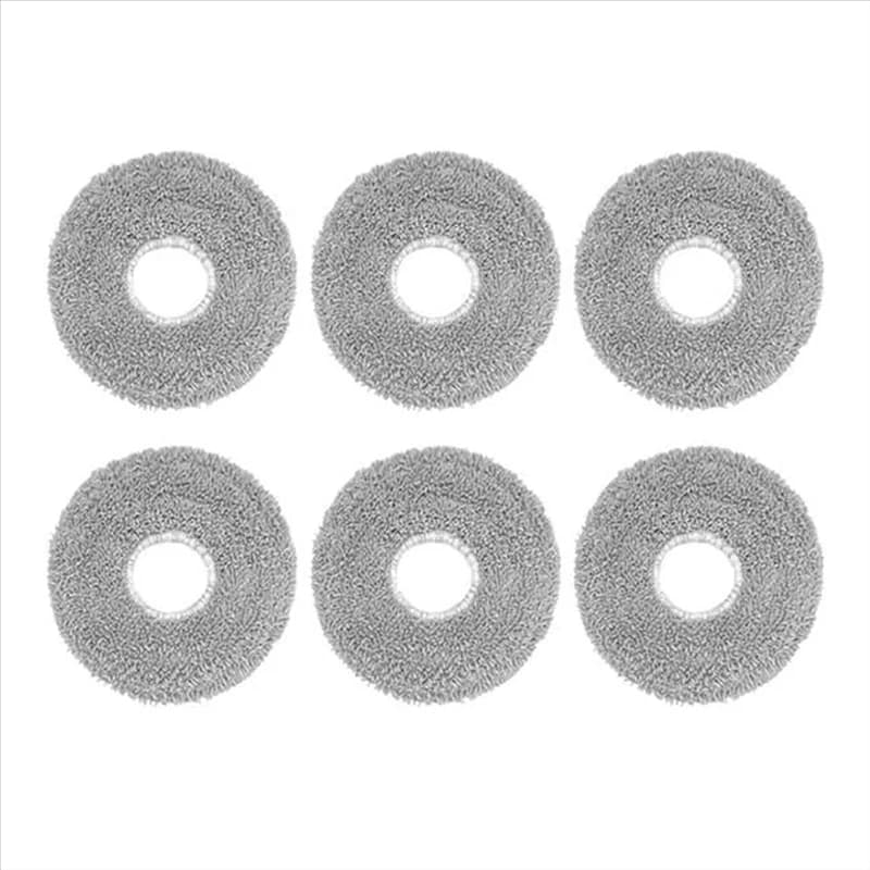 Mantieni 6 pezzi di straccio per pulizia per Xiaomi X20 / X20 Plus Accessori per spazzatrici Cuscinetti per mocio di ricambio