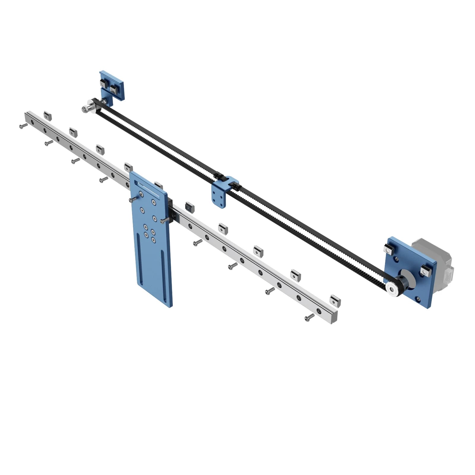 Kit di aggiornamento guida lineare asse X per macchina per incisione laser S6/S6PRO/S9 senza perforazione