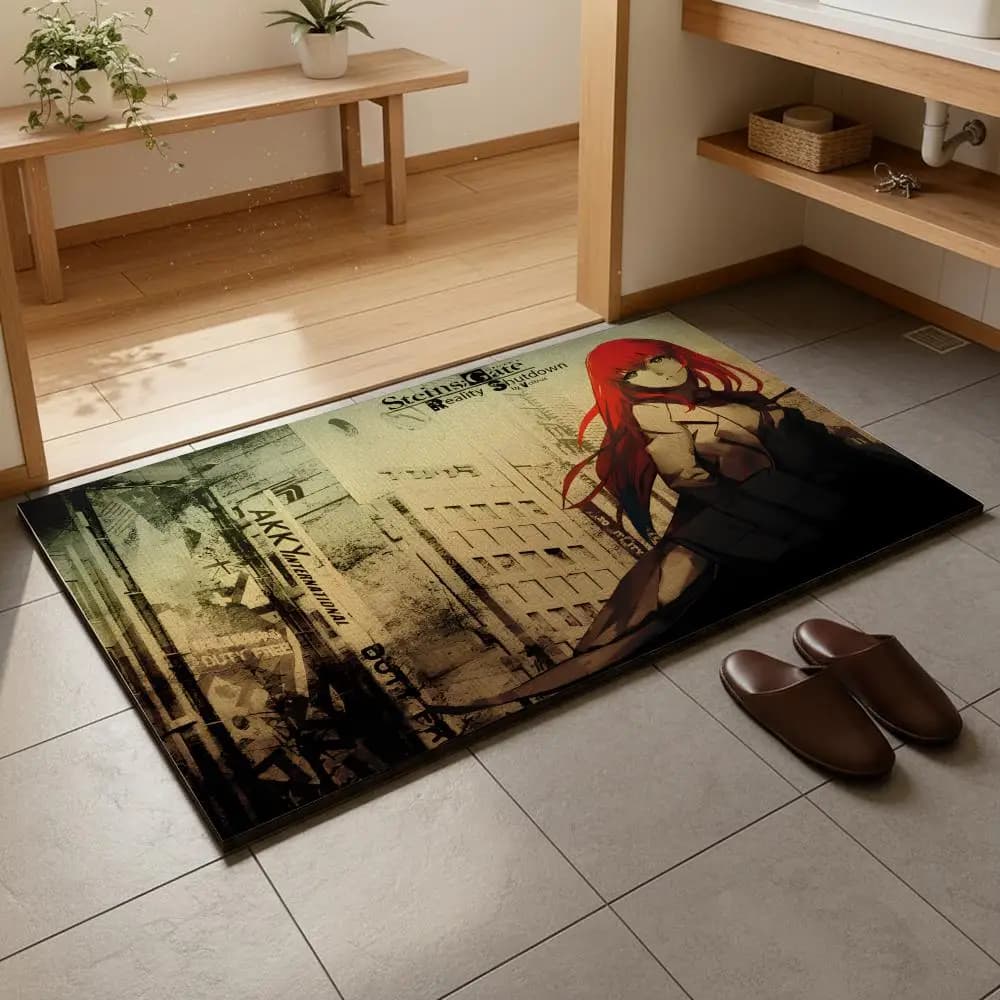 Tappetino da Bagno in Terra Diatomacea, Asciugatura Rapida, Assorbente, Tappetino Multiuso per la Casa S-Steins;Gate