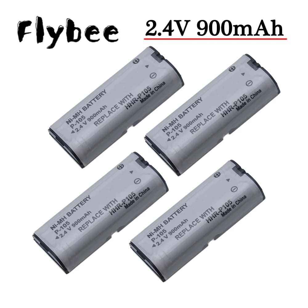 Ni-MH HHR-P105 HHRP105A HHR P105A Batteria ricaricabile Cordless Batteria del telefono per Panasonic HHR-P105A HHRP105A HHR P105A