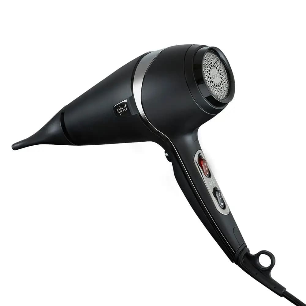 Asciugacapelli Professionale da 1600W, Motore Potente, Bocchetta Concentratrice, Impostazione Temperatura Regolabile e Tecnologia Ionica