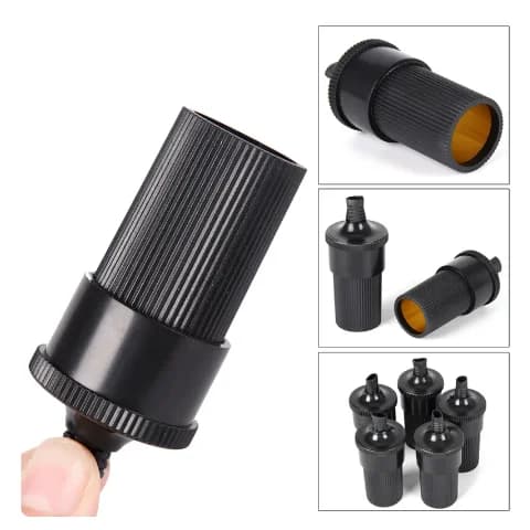 12V/24V Automotive Accendisigari Madre Base Ad Alta Potenza Adatto Pompa Gonfiabile Aspirapolvere Adattatore Presa In Linea