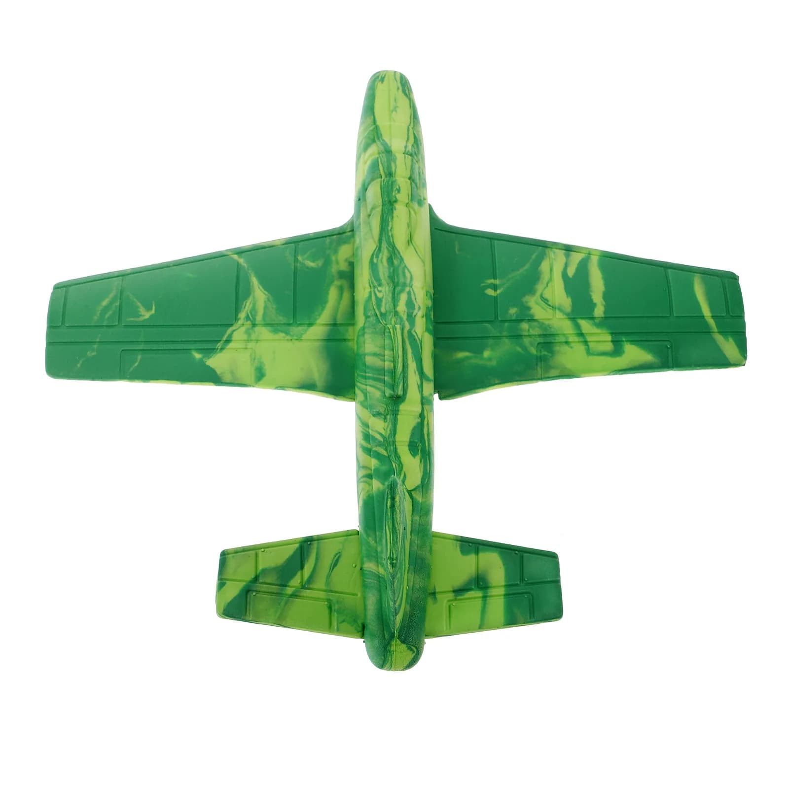Aereo Aliante Piccolo Luminoso Fai-da-te da Assemblare, Giocattolo Interattivo Creativo per Bambini, Puzzle Educativo Divertente da Lanciare all'Aperto