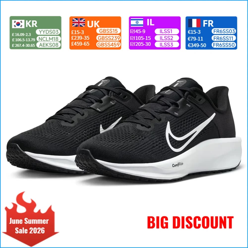 Scarpe da corsa Nike Quest 6 per donna - Calzature sportive e casual antiscivolo, resistenti e ammortizzanti FD6034-001