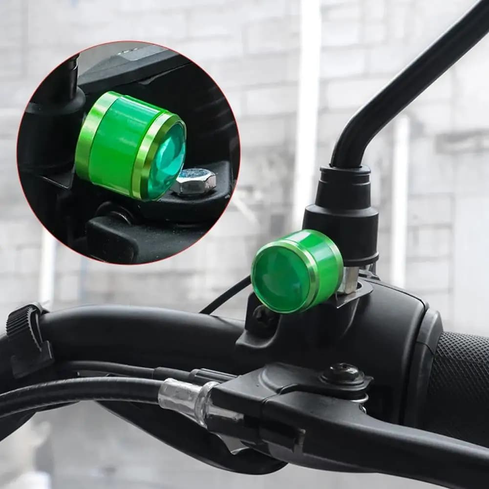 Luci di guida stroboscopiche per moto a LED Accessori Eagle super luminosi 12V Fendinebbia per luce diurna Lampada per fari E3I9