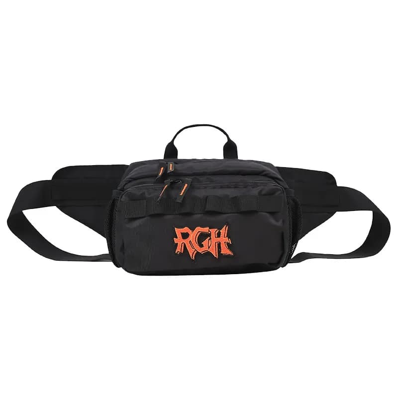 RGH Functional Outdoor Bag, Waterproof Wear-resistant Crossbody Waist Bag for Sports & Fishing