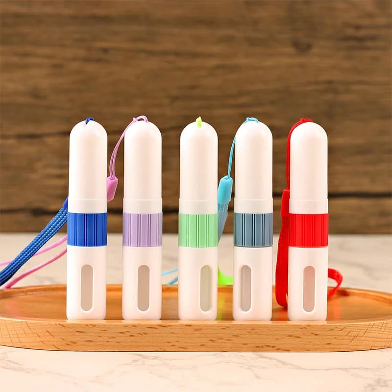 Inalatori Nasali Vuoti 2-in-1 con Finestra Visiva, Diffusore di Aromi per Oli Essenziali, Contenitore per Inalatori Aromaterapici Nasali
