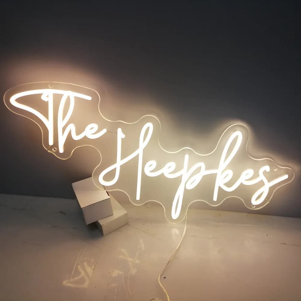 Insegne al Neon LED Personalizzate, Lettere e Motivi Luminosi per Feste, Matrimoni, Vetrine, Ristoranti, Decorazioni per Stanze, Regalo di Natale