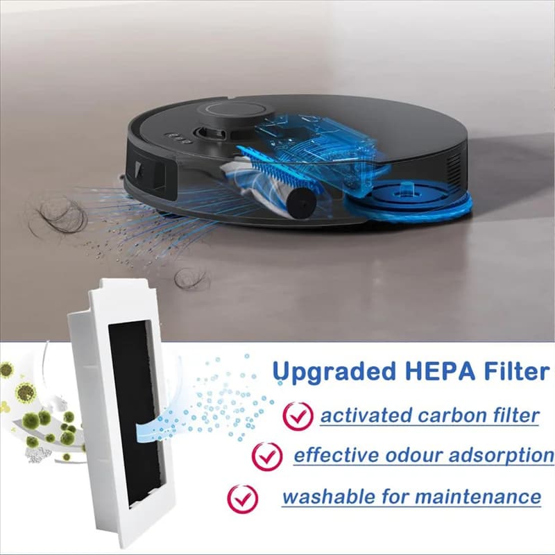 Apparecchi di cottura Per Ecovacs DEEBOT T30 PRO Omni/T30 Omni Robot Aspirapolvere Spazzola Laterale Principale Filtro Hepa Mop Pad Accessorie