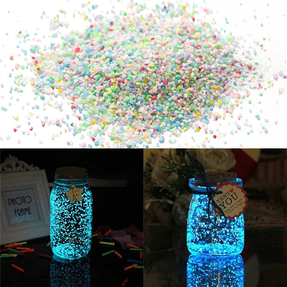 Particelle di riempimento di sabbia luminose per la decorazione Stampi per colata in silicone in resina epossidica Forme Arte fai da te Creazione di gioielli Accessori artigianali