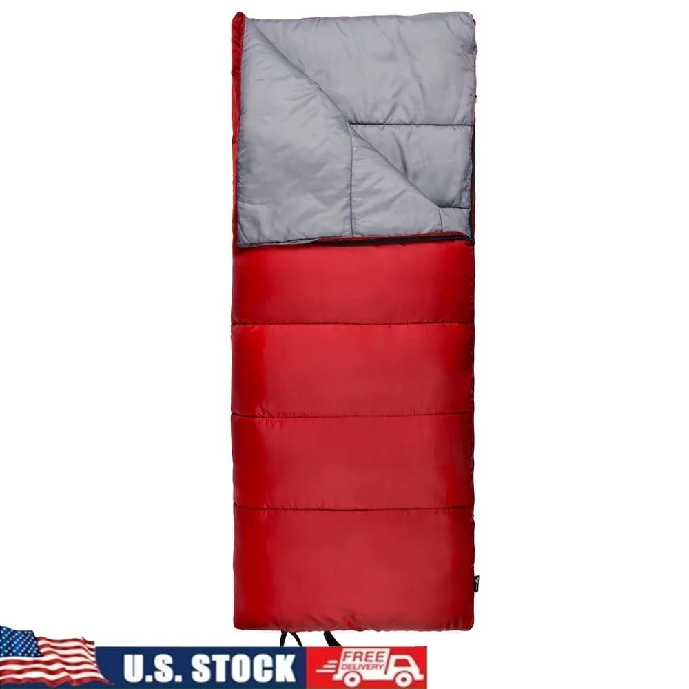 Sleeping bag for hot season 50F Compact and lightweight camping trip quilt Bag for polyester fabric items washable in washing machine