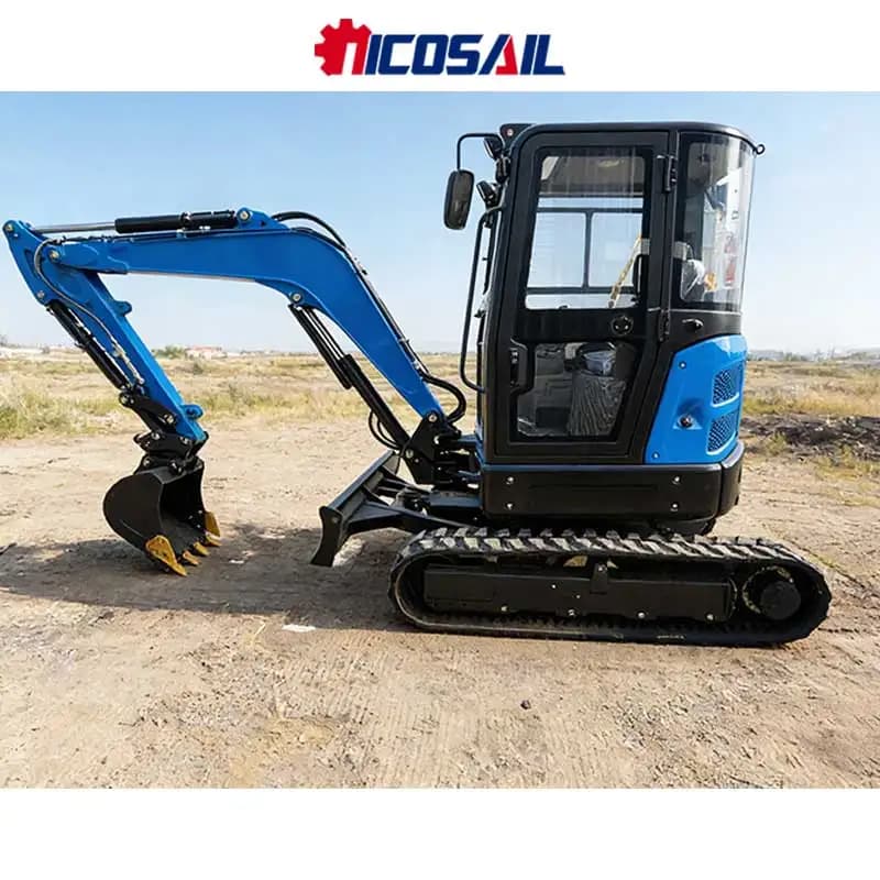Mini Escavatore Cingolato da 4t per Edilizia -360 ° Rotazione per Scavo di Fondamenta, Scavo di Basamenti e Piccoli Progetti Edili
