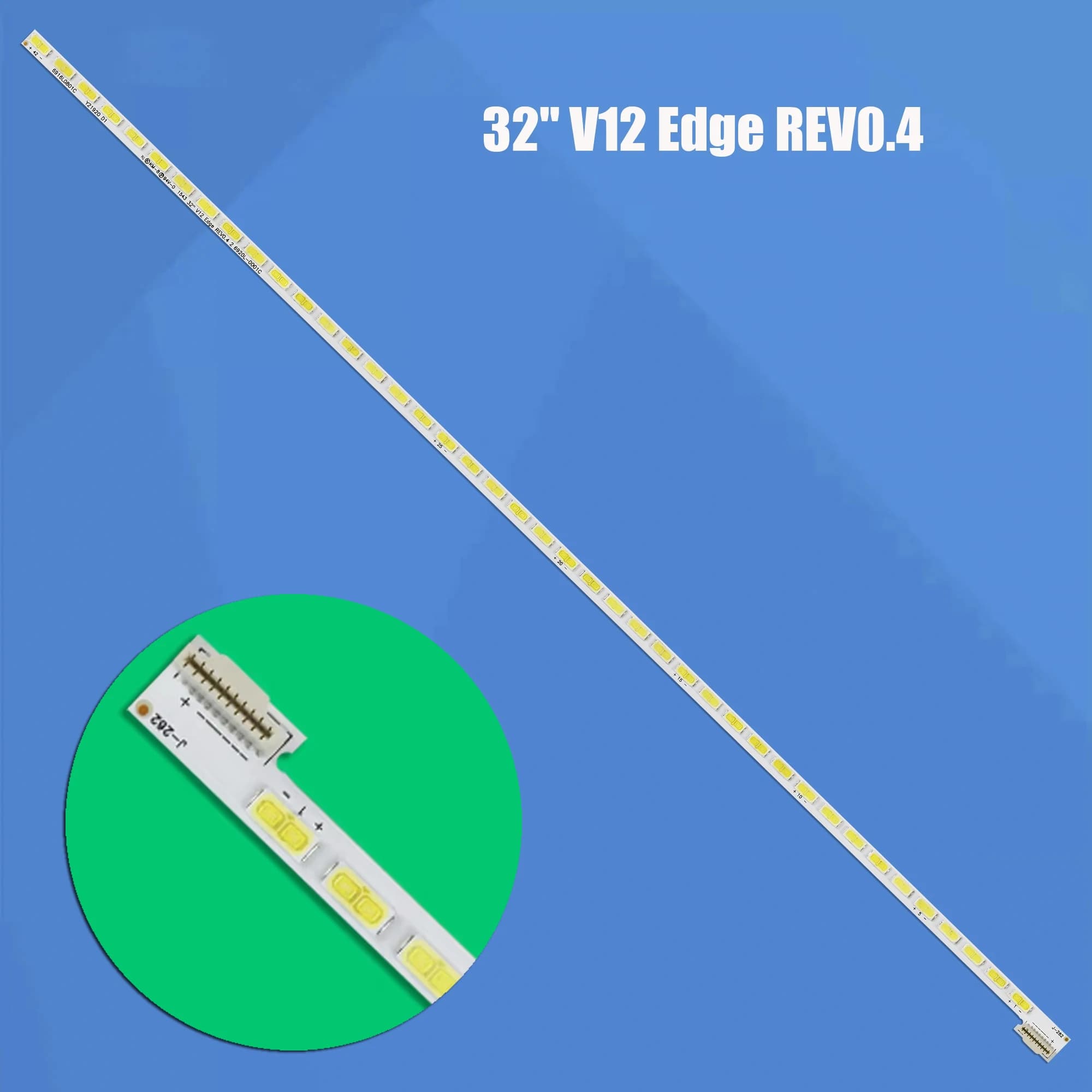 Strisce LED per 32LS570S 32LM580S 32LS5600 32LM580T 32" V12 Edge REV0.4 2 6916L0801A 6916L0801B 6922L-0011A 6920L-0001C LC320EUN