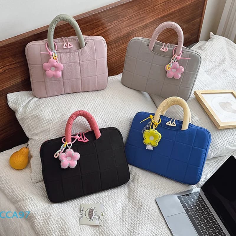 Borsa per laptop carina Borsa per notebook da 13 pollici antiurto per MacBook Air 13 Custodia per tablet Custodia per iPad Samsung Borsa da 9,7-11 pollici