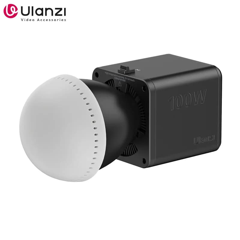 Ulanzi ML100RGB | Luce video COB ML100Bi da 100 W a colori | Luce da studio fotografico bicolore 2700K-6500K per riprese in diretta