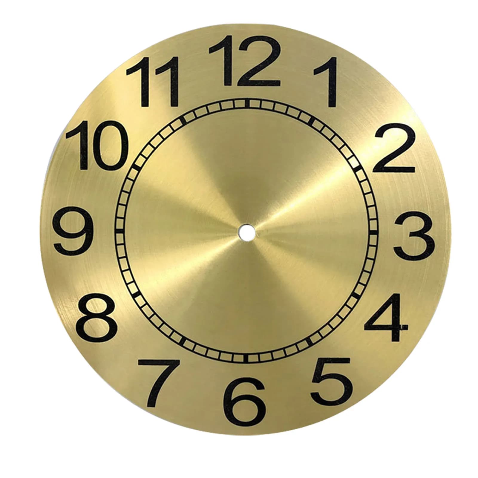 Parti per Orologio al Quarzo, Quadrante in Alluminio da 8,5 Pollici di Diametro, Numeri Arabi da 1 a 12, Sostituzione Fai-da-Te per Casa e Ufficio