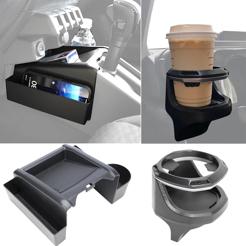 Auto Central Console Organizer with Glass Holder and Vano Suzuki Jimny JB64 JB74 JC74 2019- 2026