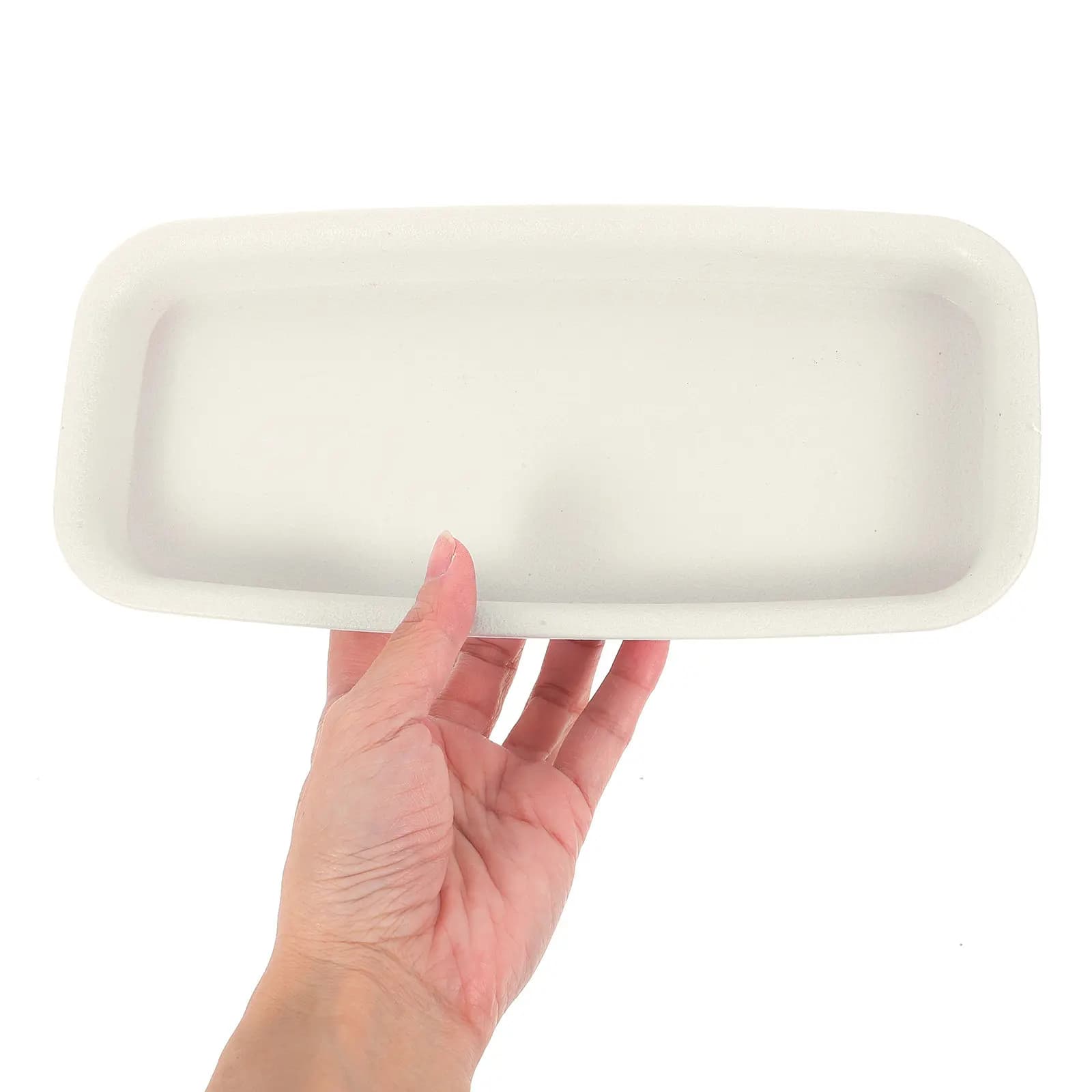 Set of 3 Subvases for Planters, Resistant to Lost, Plastic, Anti-Fading Bases for Rectangular Vases