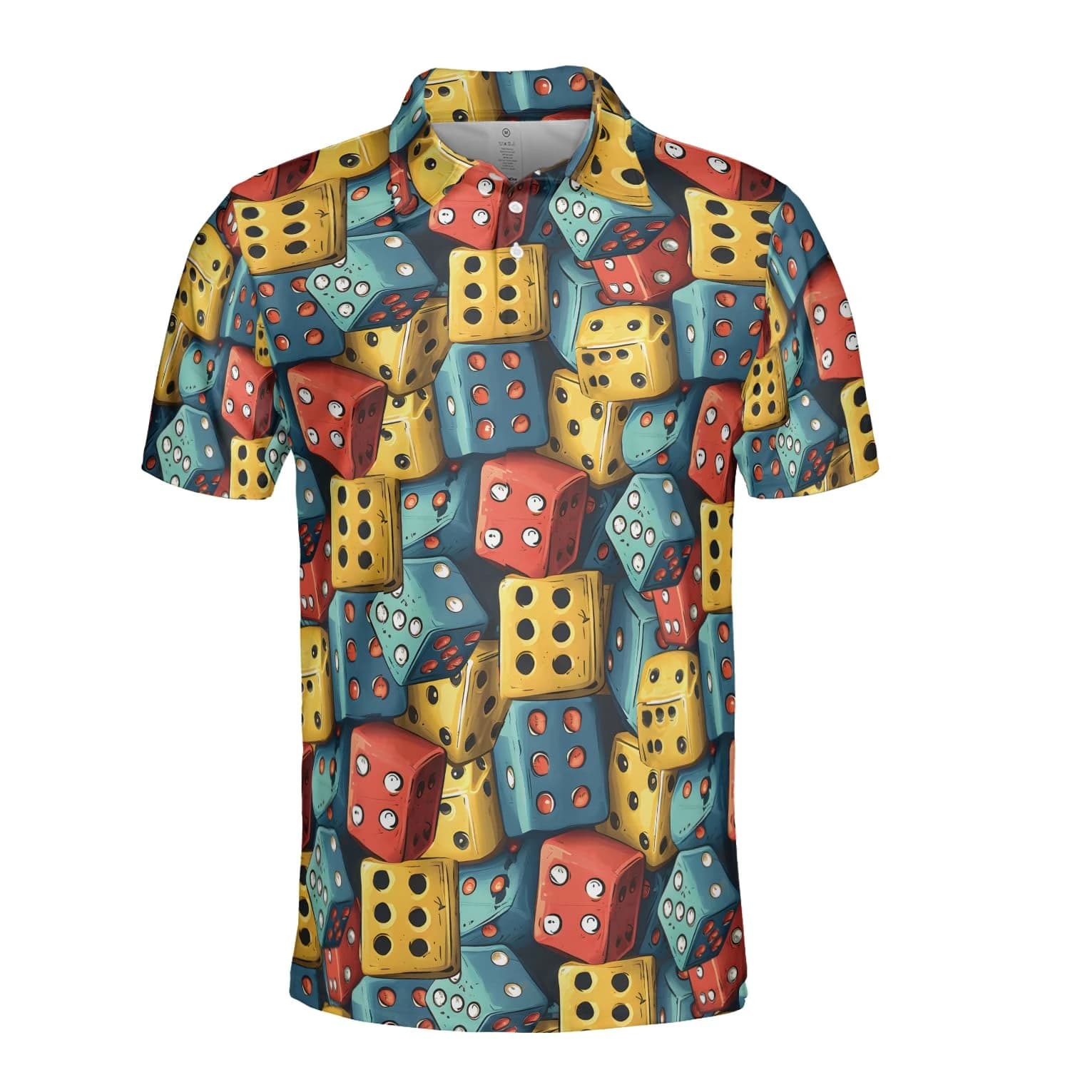 Nuove Magliette Polo da Golf con Motivo Drago Mitico per Uomo e Donna - Magliette Polo Dungeon a Maniche Corte per Uomo, Serie Dry Fit