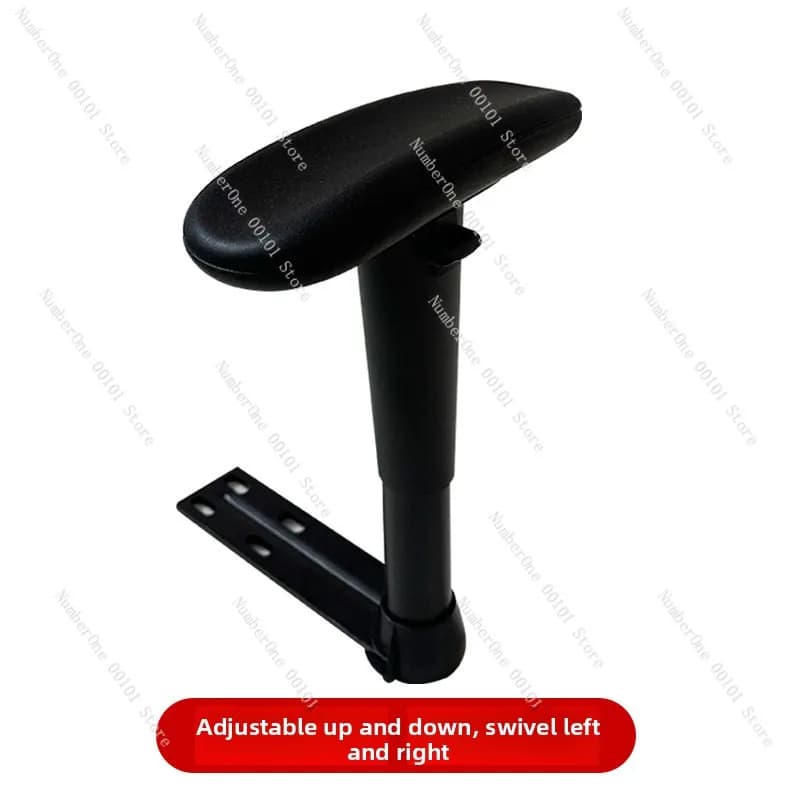 Gaming chair four-way armrest multifunctional four-hole steel plate armrest detachable