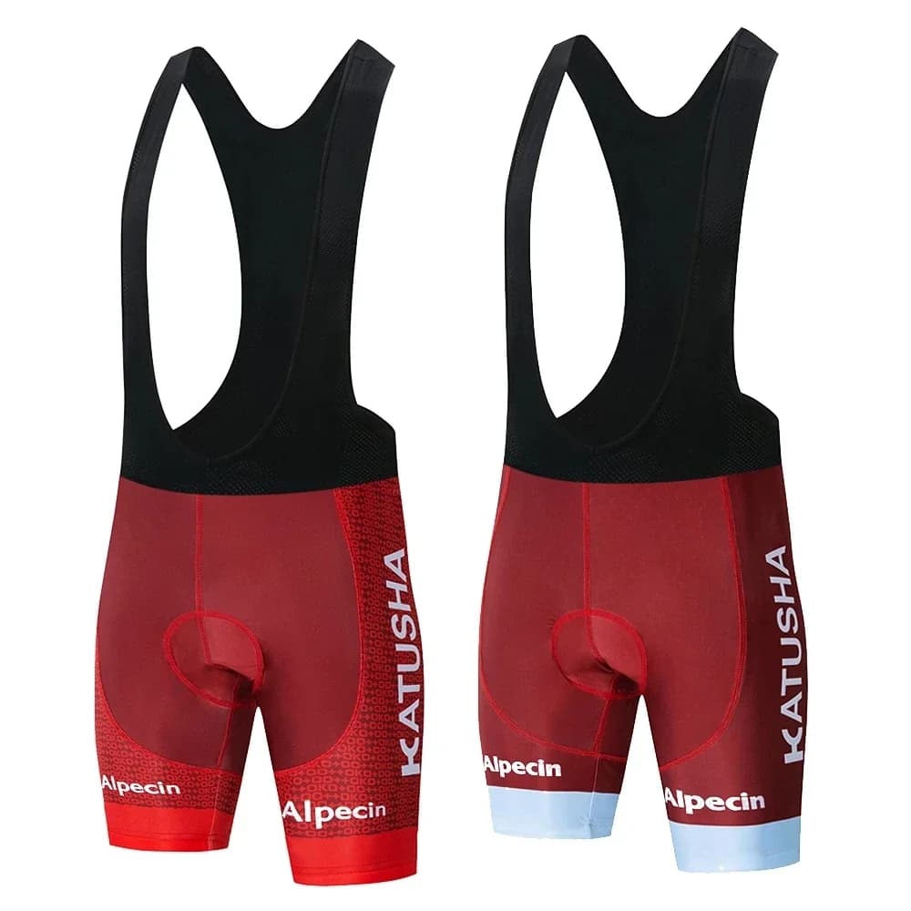 KATUSHA-Pantaloncini da ciclismo estivi, imbottitura in gel 19D, pantaloni corti, pantaloncini da mountain bike, abbigliamento da ciclismo, abbigliamento da bicicletta