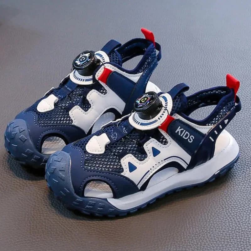 Sandali Sportivi Estivi per Bambini, Traspiranti e Forati, Sneakers Antiscivolo per Ragazzi e Ragazze, Calzature da Corsa