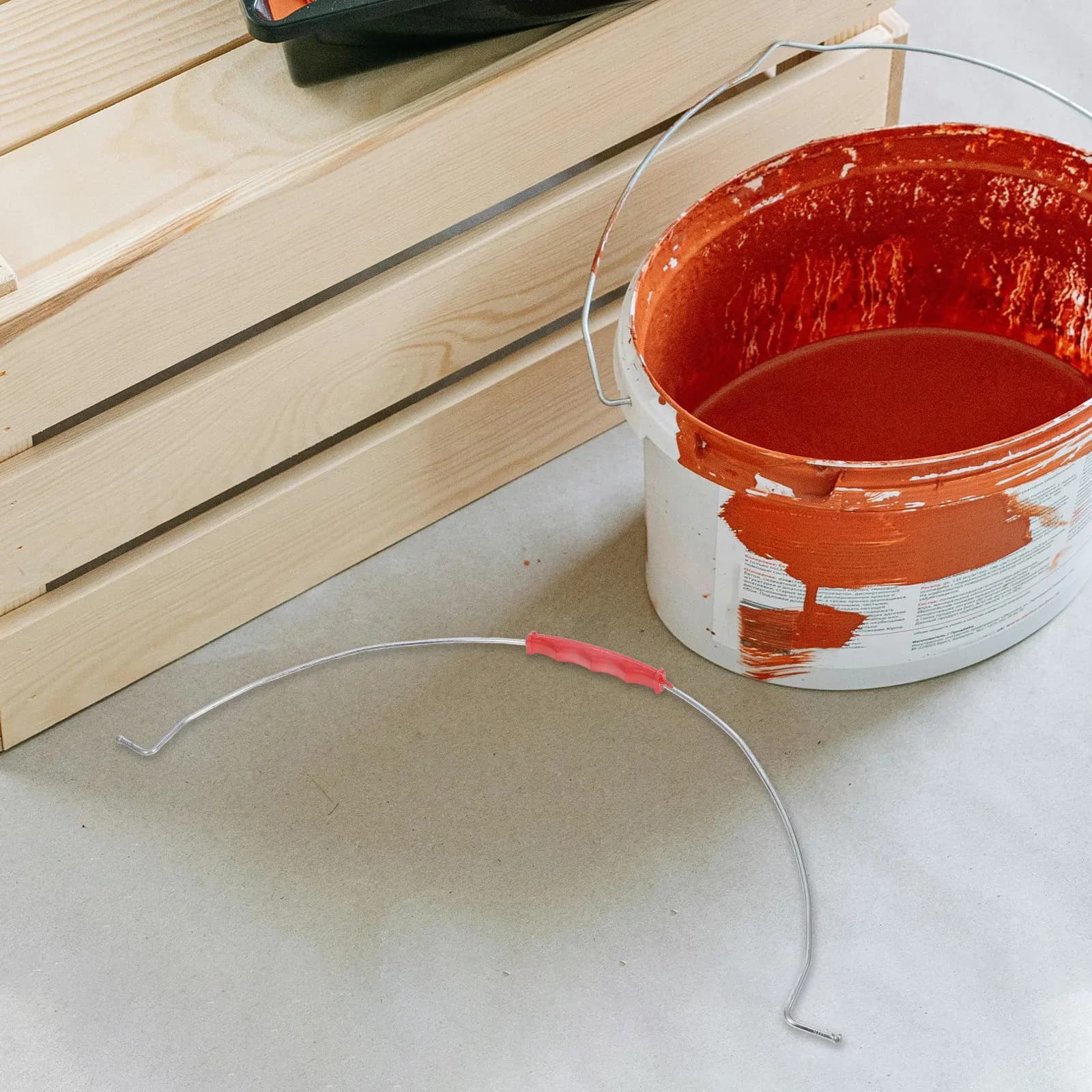 10Pcs Bucket Handle Replacement Iron Wire Grip for Cleaning Pail Pet Food Storage Container Paint Can Gallon Plastic Pail Heavy