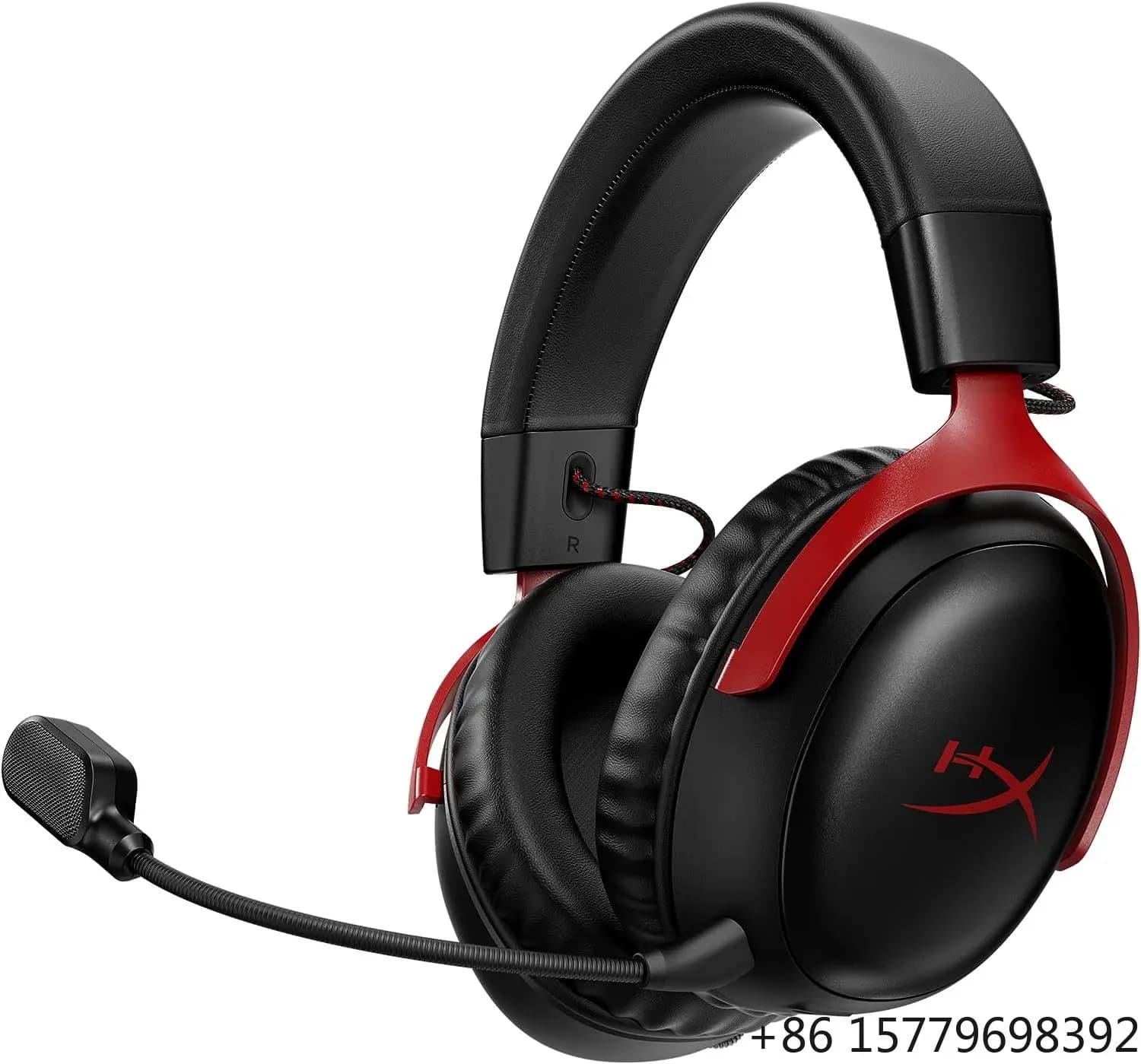 Cuffie da Gaming Wireless con Bluetooth 5.4, Design Over-Ear con Microfono Staccabile per PC e Gaming Mobile