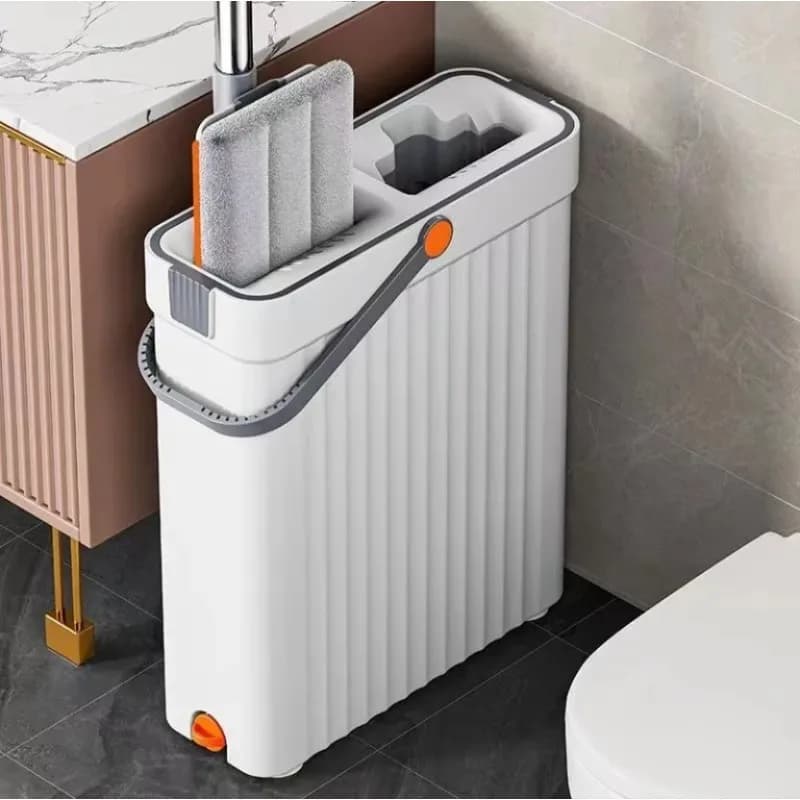 Thickened mop bucket dry and wet separation, mop household mop, hand-washing lazy mop