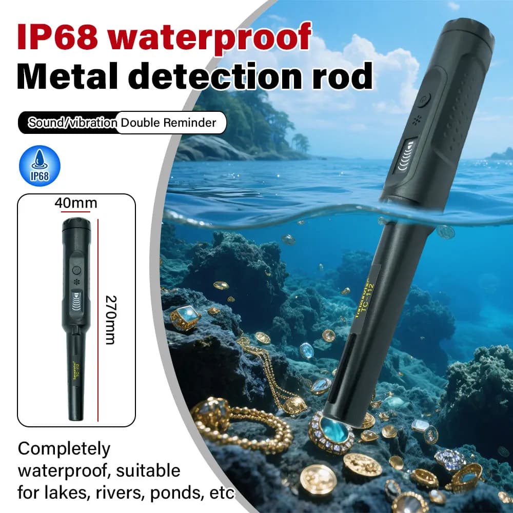 Metal Detector portatile Puntatore TC-112 Pinpoint Metal Detector tenuto in mano Posizionamento Rod Detector Cercatori d'oro