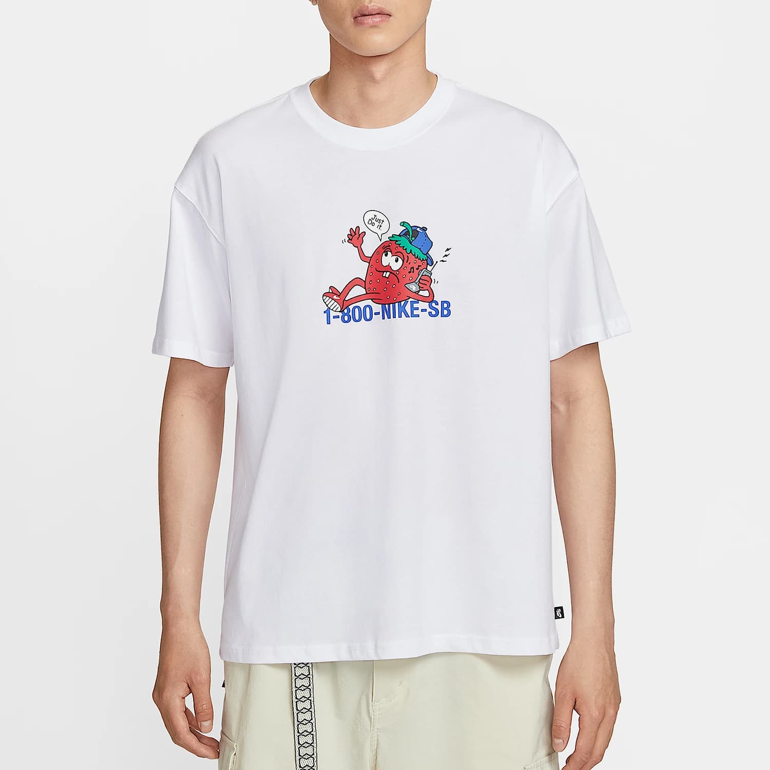 Nike genuine 2025 Men's Soft Cartoon Print Casual T-shirt HV1303-100