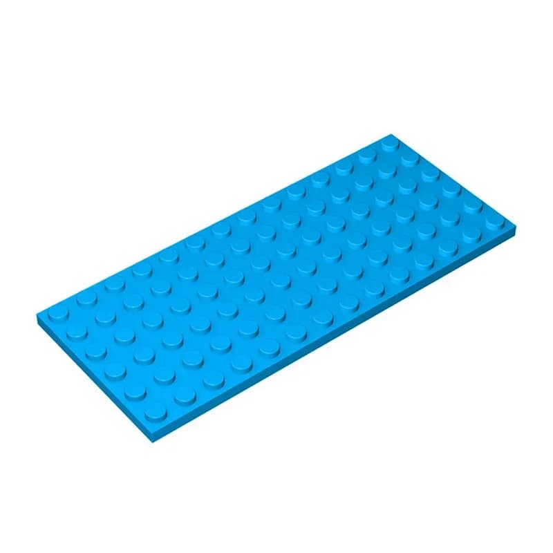 Gobricks 1 Pz MOC 6x14 Bordo Base Mattoni Compatibile Con 3456 Modello Building Blocks Parti Per Bambini Assembla Puzzle Giocattoli