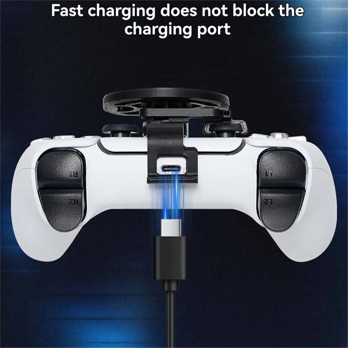 Puntuale- Per PS5 PS5 Pro/Slim Mini Volante 3D Stampato Controller di Gioco Accessorio Controller di Gioco Sostituzione Ausiliaria