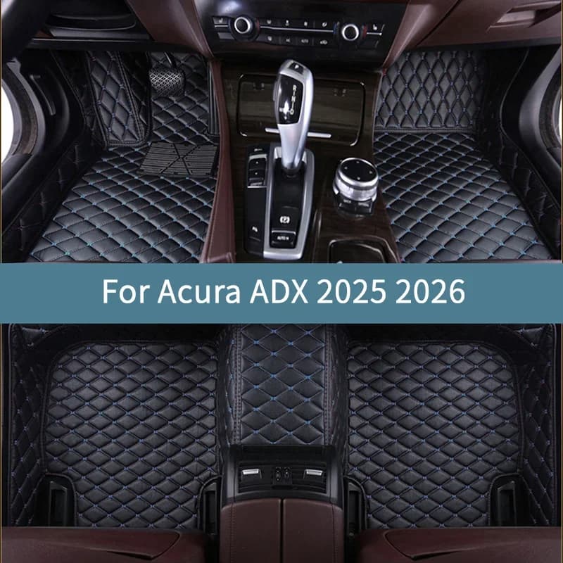 All Weather Waterproof Car Floor Mats For Acura ADX 2025 2026 2027 Leather Floor Mats for Cars Interior Accessories
