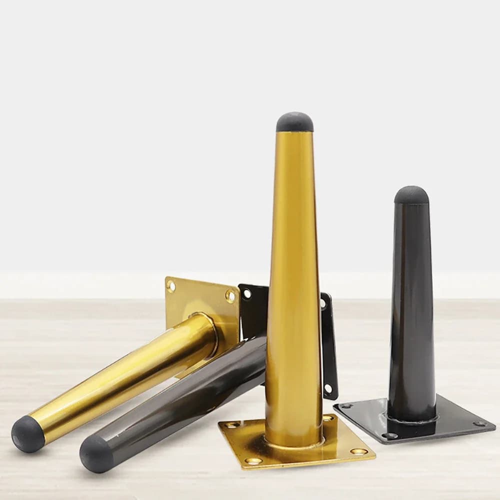 1 pz gambe per mobili in metallo gambe di supporto angolate gambe di ricambio moderne gambe per tavoli gambe per mobili per tavolino da bar da cucina