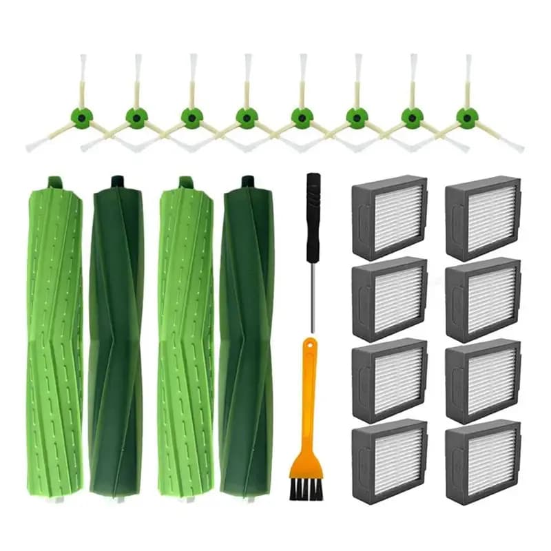 【Big Deal】For Irobot Roomba I1, I3, I4, I5, I6, I7, I8, E5, E6, E7 Main Side Brush Hepa Filter Vacuum Cleaner Parts
