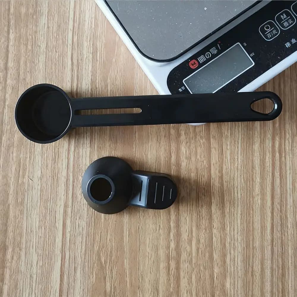Cucchiaio Dosatore Fluid for Protein in Powder, Antigoccia, Reusable with Long Handle, Dust Cucchiaio, Cucchiaio Dosatore, Imbuto, Kitchen Tools