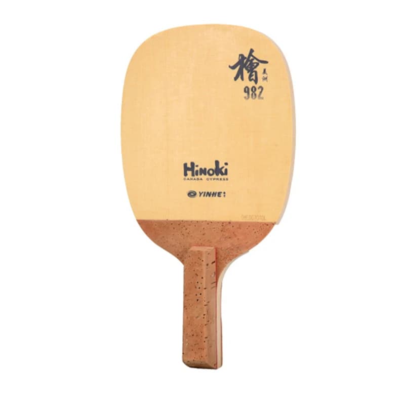 Lama da ping pong Yinhe 982 Hinoki giapponese penhold ping pong racchetta da ping pong una cipresso