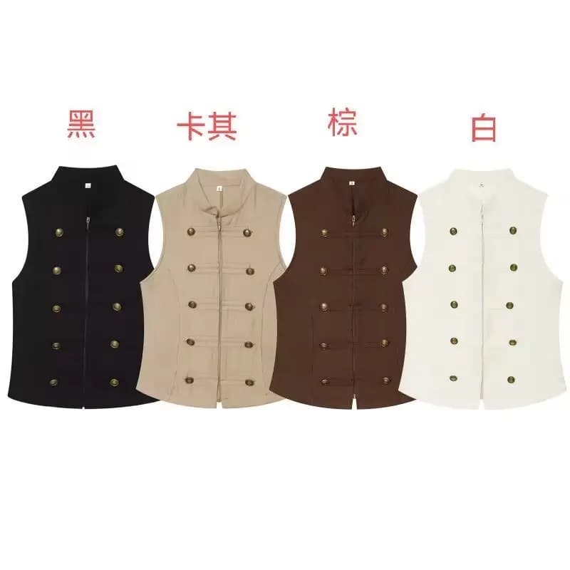 Women's Shirt 2026 New Fashion Versatile Summer Sleeveless Button Shirt Casual Fashion Personality