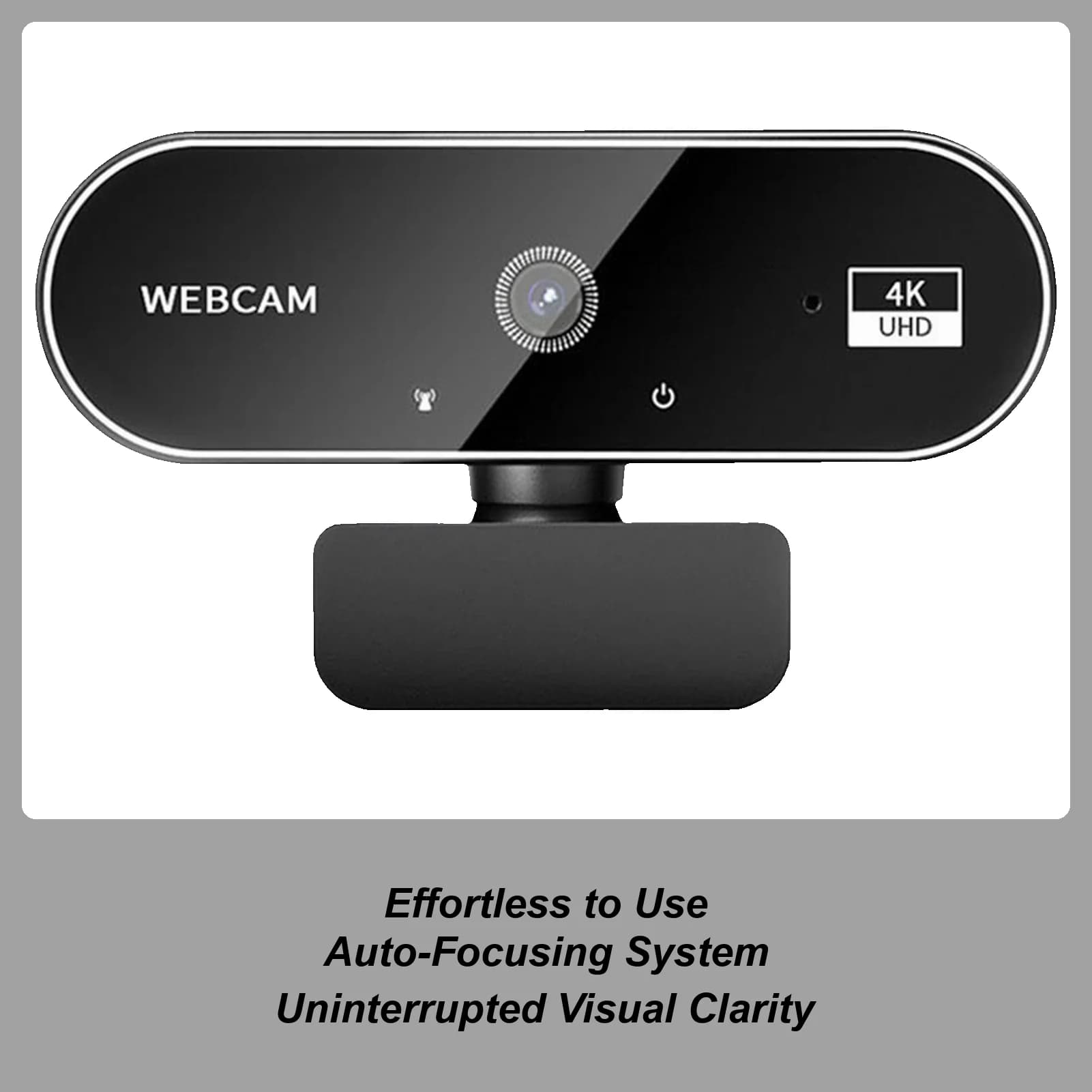 Videocamera webcam 4K Monitor HD 4K per chiamate aziendali Riunioni Laptop Desktop Giochi Conferenze Telecamere Video