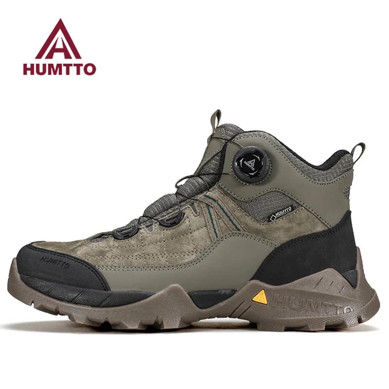 HUMTTO hiking shoes Men Winter Men outdoor Waterproof Sneakers Casual walking shoes women Trainers ankle trekking hunting boots