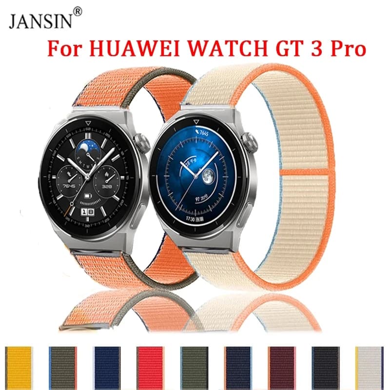 Cinturino in Nylon per HUAWEI WATCH GT 3 Pro 43mm 46mm cinturino per Huawei Watch GT3 Pro braccialetto Correa Smartwatch accessori
