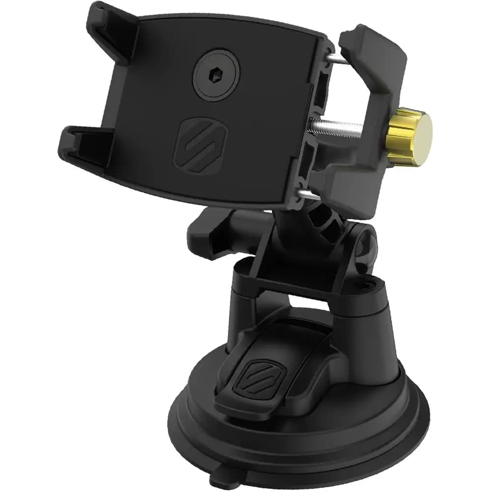 Supporto a ventosa per impieghi gravosi, supporto regolabile per cellulare con stabilizzatore anti-vibrazione per auto, camion