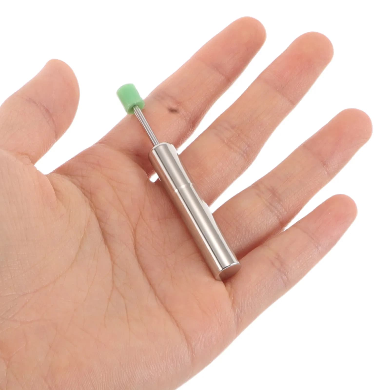 Set di 4 Ammortizzatori per Coperchio Bidone della Spazzatura, Chiusura Idraulica Silenziosa per Contenitori da Cucina, in Acciaio Inox e Plastica