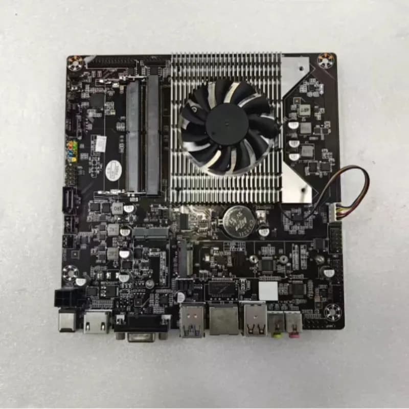 N5095 N5105 Quad‑Core Thin Mini‑ITX Motherboard Low‑Power Mainboard For Home Office PC NAS Storage Server Use